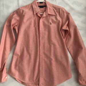 Ralph Lauren Polo peach button down
